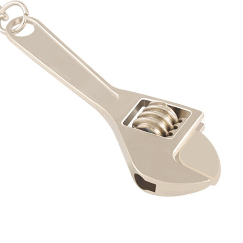 Mini Wrench Keychain Car Metal Adjustable Universal Tensioner Repair Hand Tools