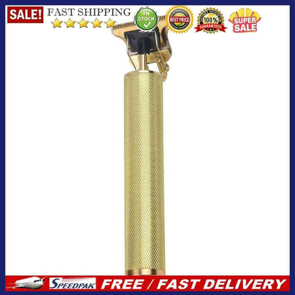 Aluminum Alloy Electric Hair Clipper USB Recharge Shaver Men Hair Cut Machine