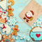 5D DIY Diamond Painting Cartoon Merry Christmas Drawstring Candy Bag Handmade