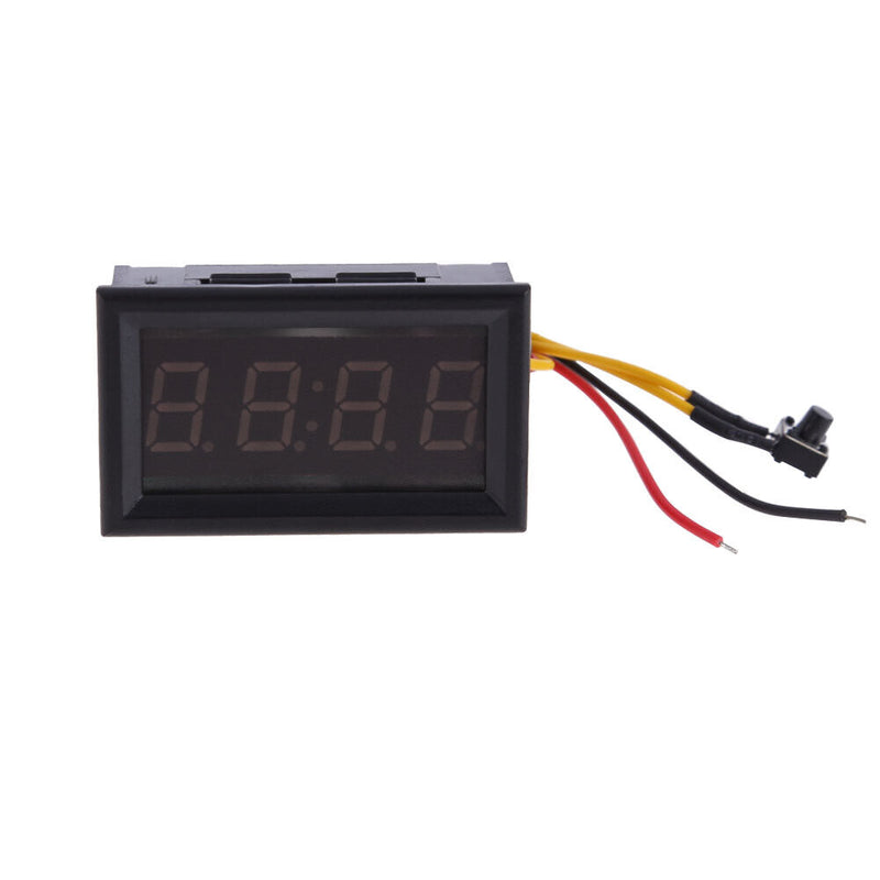 4 Digit 0.4inch Red LED Digital Electronic Clock for Car Motorcycle Motor