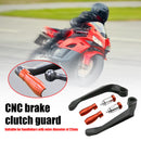 Motorcycle Handguards CNC Aluminum Hand Guards for 7/8 Handlebar (Orange) Newly