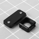 Magnetic Snooker Pool Cue Chalk Holder with Belt Clip Billiards (Black)