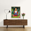 Land Elf Cartoon Full Diamond Painting Round Rhinestone for Decoration (B4705