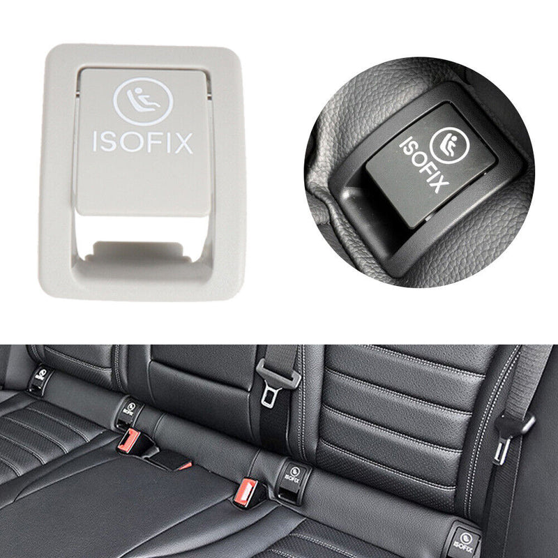Children Seat Hook Cover Replacement for Mercedes-Benz C-Class W205 (Grey) Newly