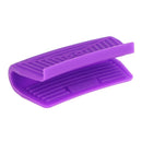 Silicone Heat Insulation Mitt Glove Casserole Ear Pan Pot Oven Grip/Purple