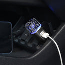 JO-6291 Car Air Purifier Ionizer USB Charger Deodorizer Oxygen Bar (Black)