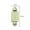 White 5730 10SMD COB Festoon Light Dome Lamp Car LED Reading Bulbs C5W For 4Pcs