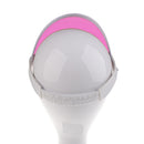 Summer Women Men Sun Hat Clear Empty Top Anti-UV Sports Visor Caps (Pink)