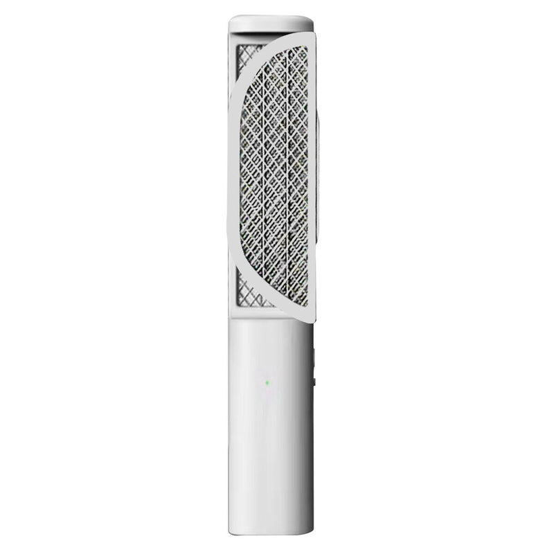 Electric Fly Swatter Insulation Protection Net & Foldable (White Grey) Newly