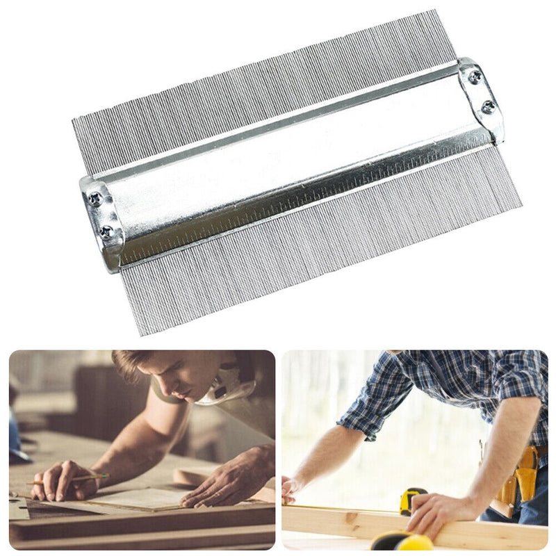 Contour Gauges Copy Duplicator Template Profile Measuring Ruler (6 in) Newly