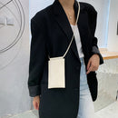 Women Casual Leather Solid Color Shoulder Bag Fashion Mini Purse Messenger Bags