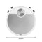 USB Smart Robot Vacuum Cleaner Phone APP Remote Control Auto Sweeper (Grey)