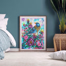 Diamond Painting Bird Partial Special Shape Rhinestone DIY Picture (PA023) Newly