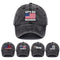 Washed Denim Lets Go Brandon Tr ump Supporters Hat FJB Hat Baseball Cap
