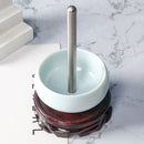 Wooden Beading Tool Manual Beaded Bowl Fast Beading Bead Spinner Curved Needles