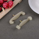 2pcs Violin 3/4 and 4/4 Size Violin Adjustable Shoulder Rest Rubber Feet Newly