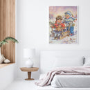 Paint By Numbers Kit DIY Two Kids Colouring Oil Art Picture Home Ornaments