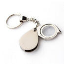 Handheld Mini 15X Folding Magnifiers Magnifying Glass Lens Key Chain Magnifiers
