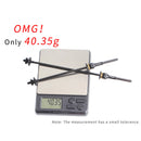 RISK Titanium Alloy Bicycle Quick Release Skewers Lever MTB Parts (Black) Newly