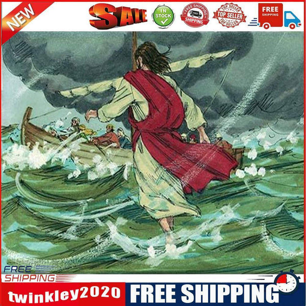Waves Redemption Oil Paint By Numbers Kits DIY Handpainted on Canvas Arts
