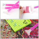 Diamond Painting Bead Sorting Tray Stackable Rhinestone Plate (1pc White) Newly