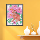 Animal Part Drill Special-Shaped Diamond Painting DIY Mosaic Kit (YX054) Newly