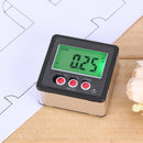 Magnetic Digital Protractor Inclinometer Level Box Angle Finder Box (Black)