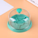 6 Slots Watch Dust Sheet Cover with Tray Watch Movement Watchmaker Repair Tool J