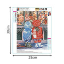 5D Diamond Embroidery Paintings DIY Christmas Snow Street Cross Stitch Seawang