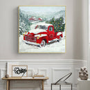 5D Red Car Diamond Painting Kit Round Drill Rhinestone Picture Craft for Gifts