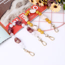 Purse Chain - 2 Piece Shoulder Bag Chain Strap Acrylic Bag Chain Handle Charms