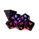 7pcs Electronic Luminous Dice Mix Polyhedral Dice Set KTV Bar Party Game Dice