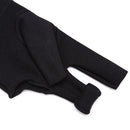 Billiards Three Fingers Glove Left Hand Billiard Glove Free Size (Black)