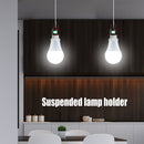 E27 Hanging Suspended Lamp Holder Ceiling Screw Bulb Connection Line (5m) Newly