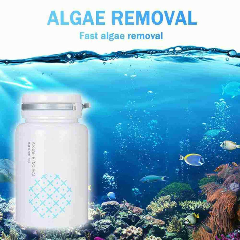 Repellent Crystal Clear Algae Agent Tank Moss Remover ~ Algaecide US F2E0
