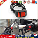 Universal Handlebar Motorcycle Accident Hazard Light Switch On/Off Newly