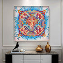 DIY 5D Mosaic Mandala Flower Drawing Part Special Shape Rhinestone Painting K