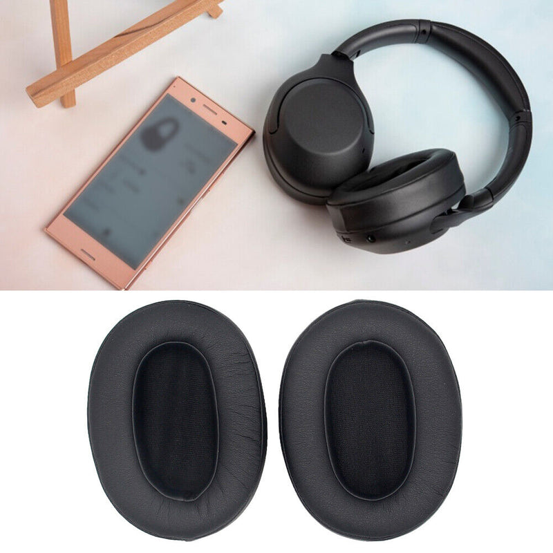 1 Pair Headphone Cushions Earmuff Wireless Headsets Cover for SONY WH-XB900N
