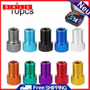 Bike Air Pump Tube Aluminum Alloy Bicycle Valve Adapters Set Cycling Accessories