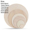 Wooden Tags DIY Writing Wood Circles Blank Plaque Ornament Round Wood Pieces