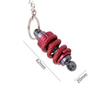 Motorbike Shock Absorber Shaped Keyring Motorcycle Key Hanging Decoration Gif