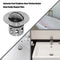 Stainless Steel Thicken Basket Vanity Stopper Basin Drainer Bathroom Plug Bou