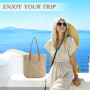 Durable Straw Woven Bags Tight Construction Fashion Gifts for Girls Dating