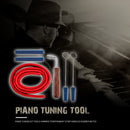 6pcs Luthier Tuner Parts Piano Maintenance Kit w/ Tuning Tool Rubber Mute Wrench