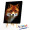 Fox Frameless Picture Oil Paint By Numbers Hand Painted Picture Room Decora