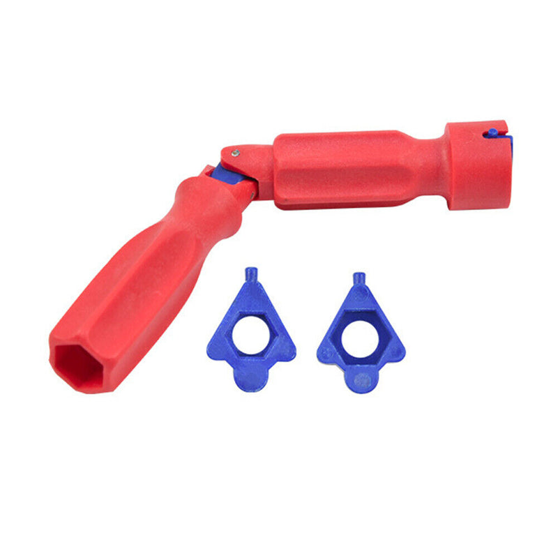 Plastic 10/13/17mm Toilet Seat Installation Wrench Spanner Repairing Tools Newly