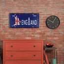 England Metal Plate Tin Sign Decorative Plaque Retro Iron Painting Wall Art