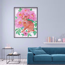 Animal Part Drill Special-Shaped Diamond Painting DIY Mosaic Kit (YX054) Newly