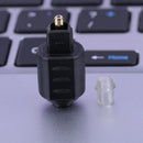 Optical Toslink Male to Mini 3.5mm Toslink Female Audio Adapter Connector Newly