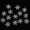 AnySell Christmas tree, 3 cm, white snowflakes, plastic, for parties, Zuhau